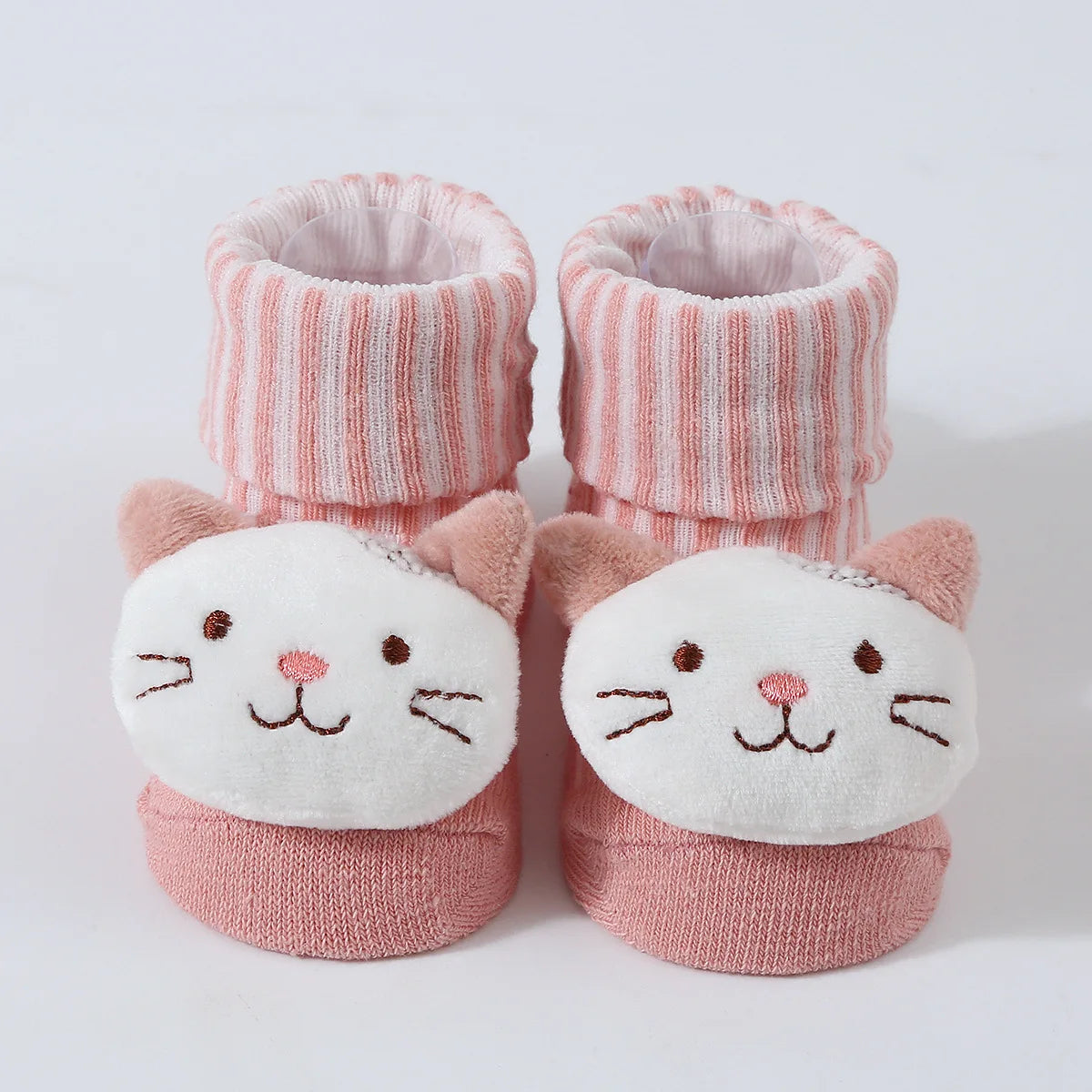 Cartoon Baby Socks – Soft Cotton 0-6M for Boys & Girls
