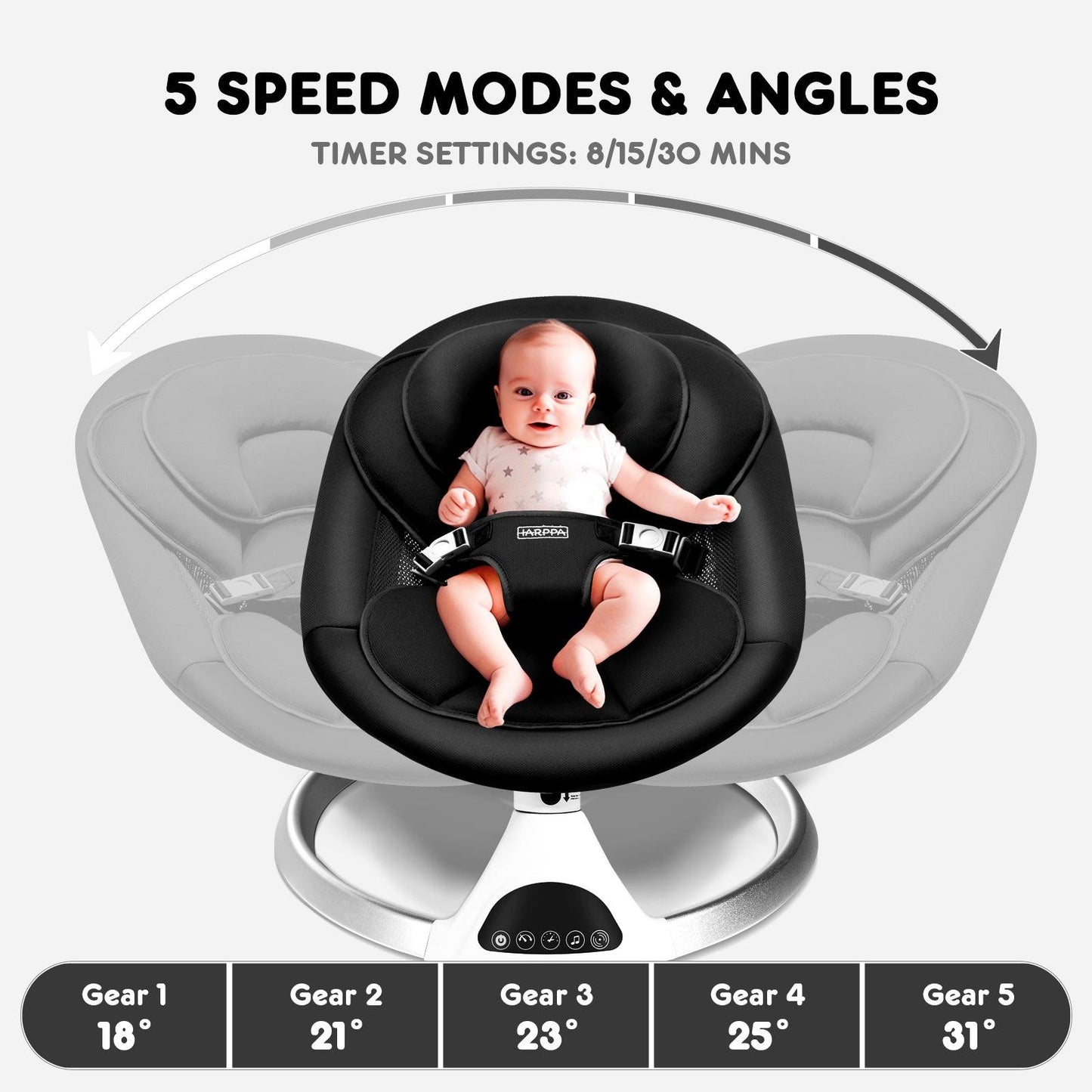 Weddell | Electric Baby Swing