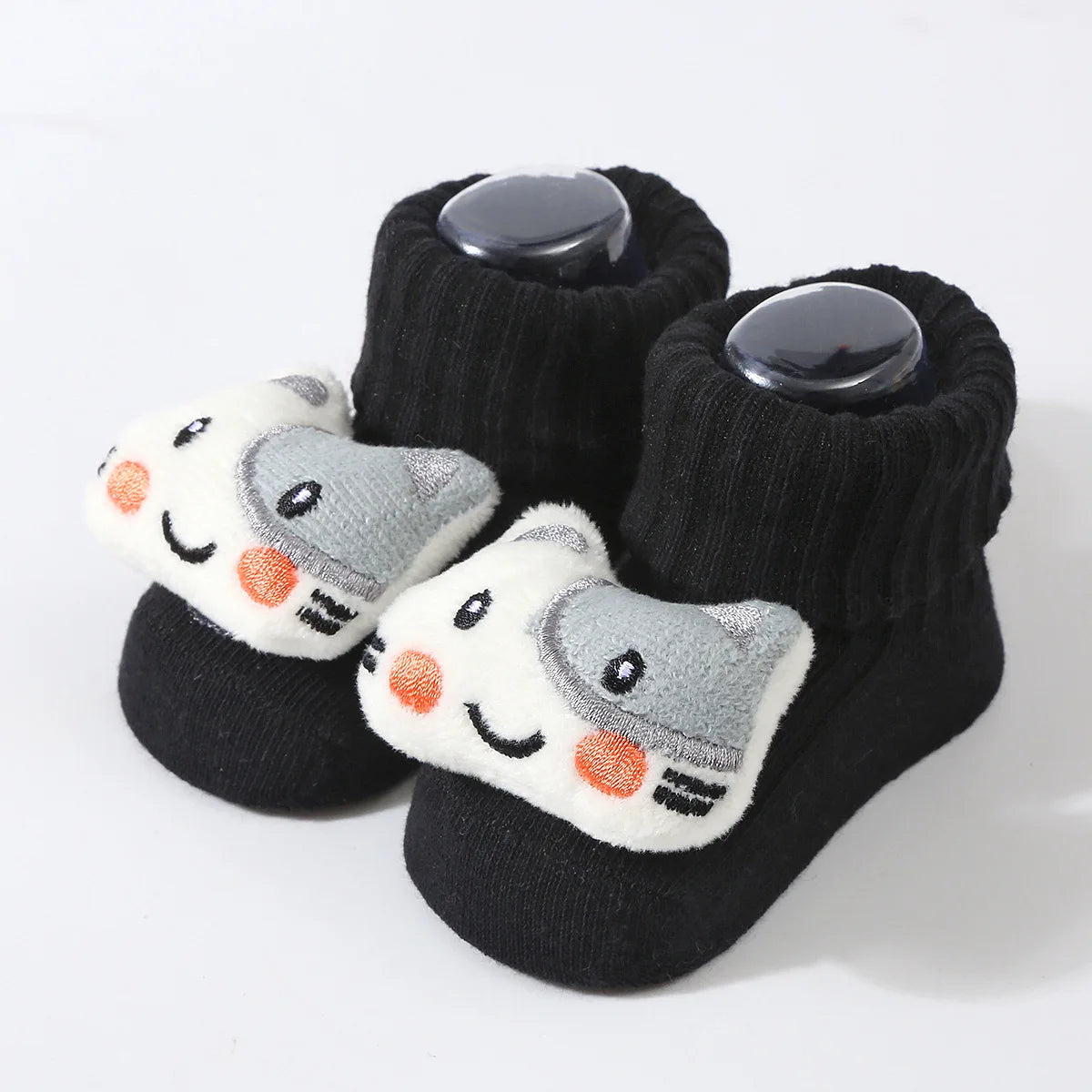 Cartoon Baby Socks – Soft Cotton 0-6M for Boys & Girls