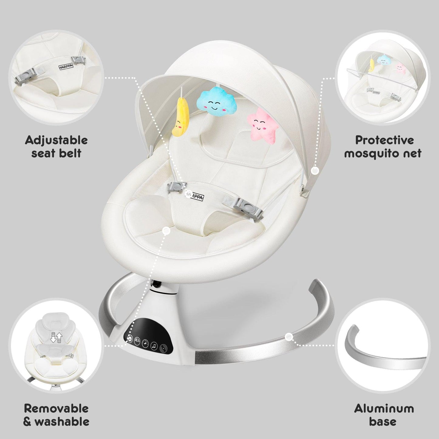 Weddell | Electric Baby Swing