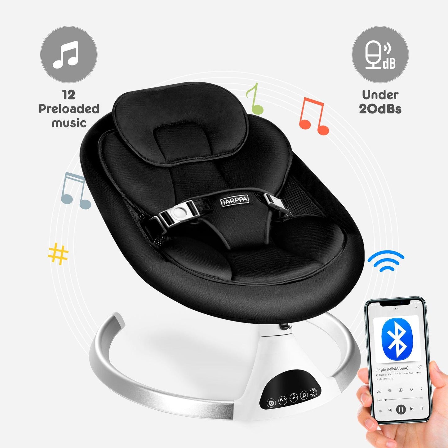 Weddell | Electric Baby Swing