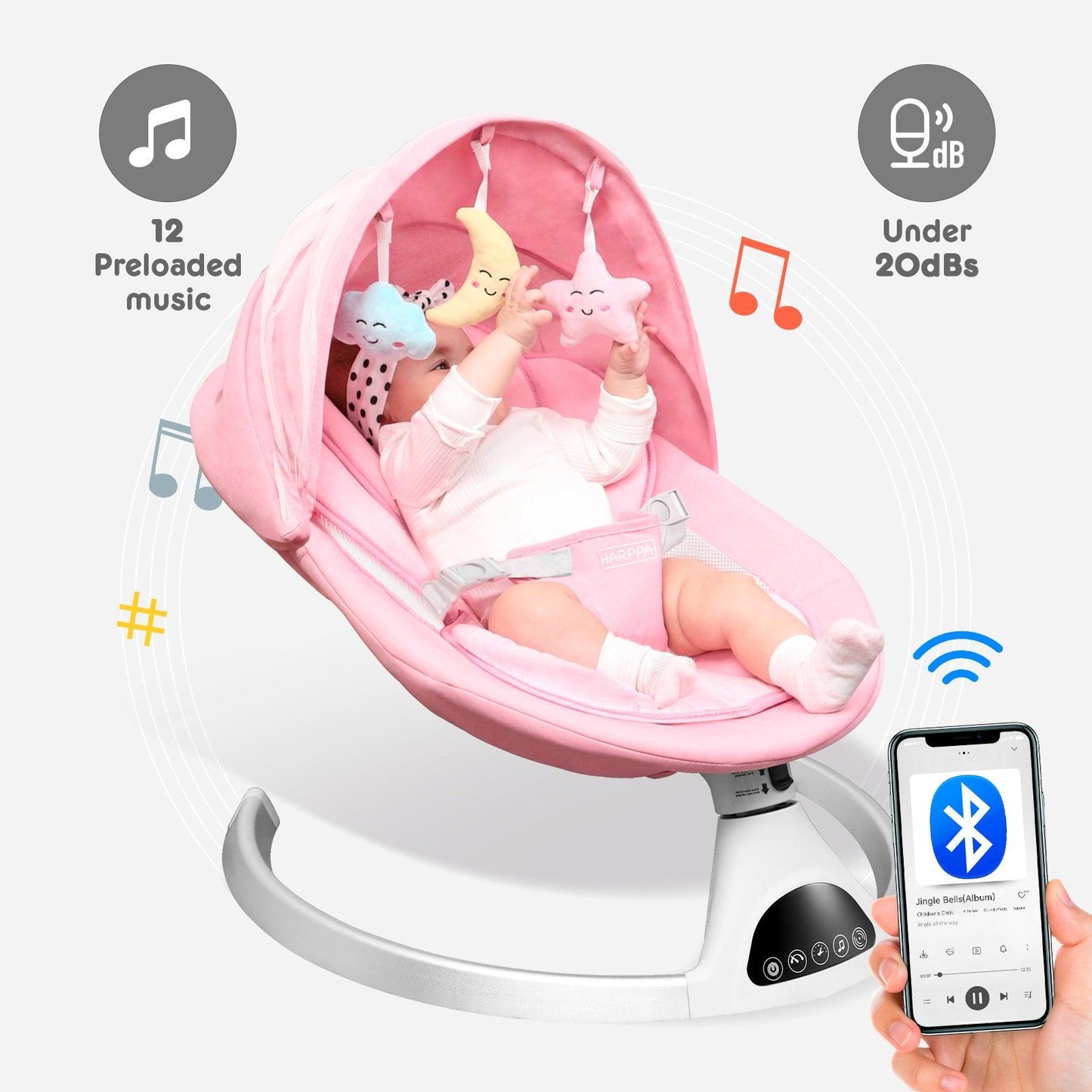 Weddell | Electric Baby Swing