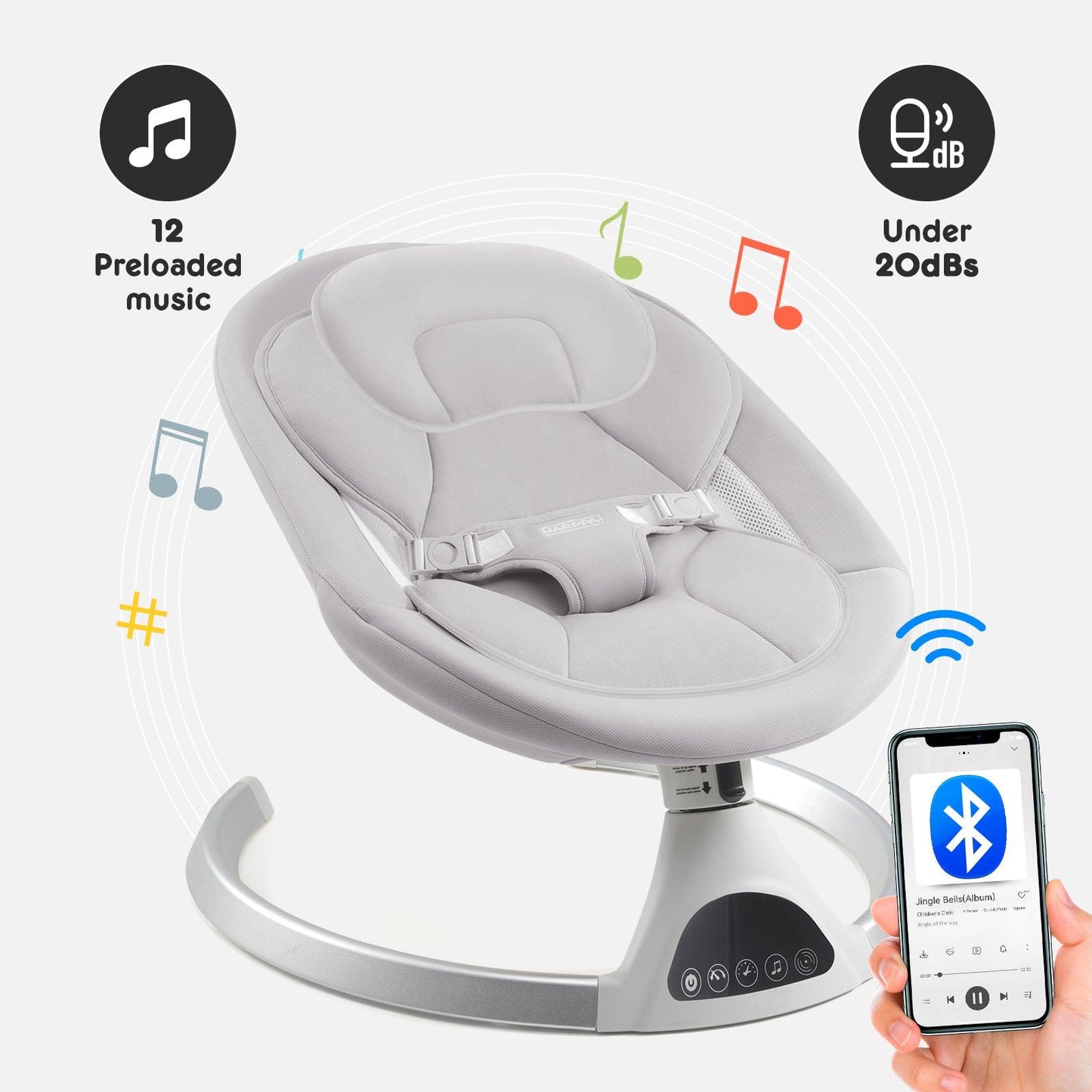 Weddell | Electric Baby Swing