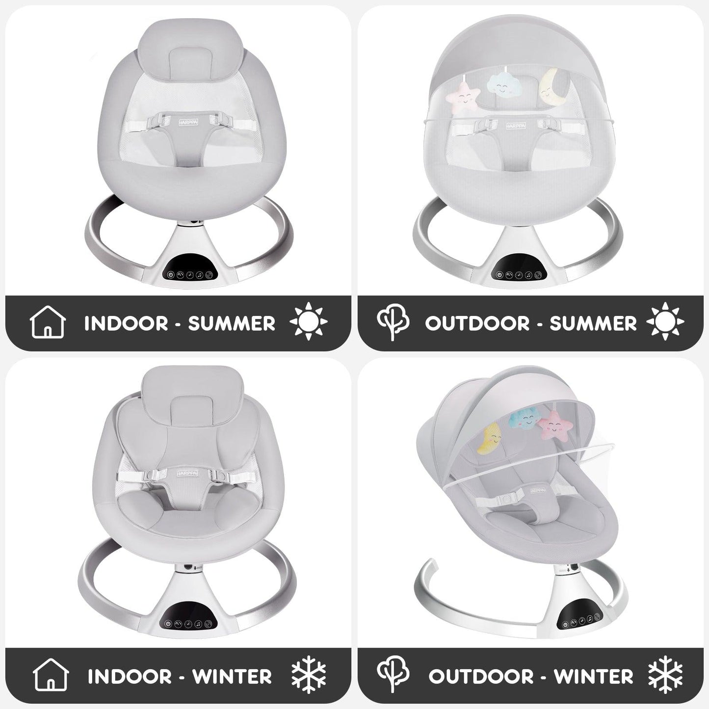 Weddell | Electric Baby Swing