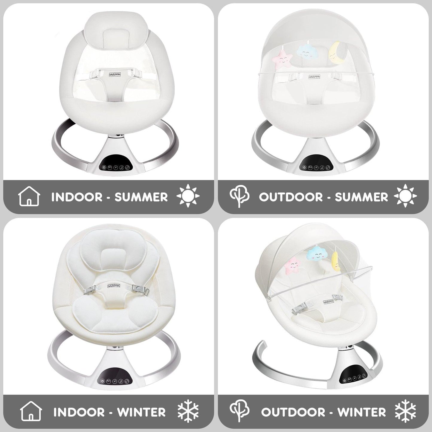 Weddell | Electric Baby Swing