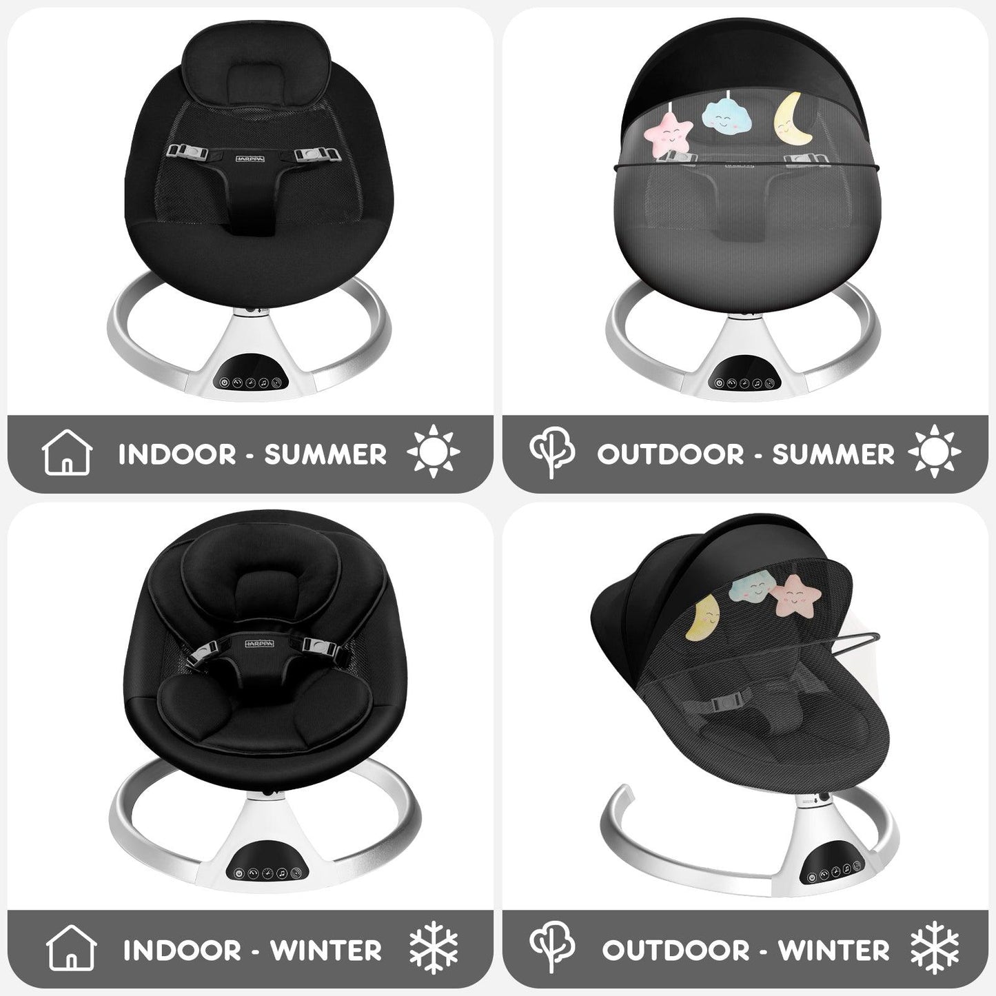 Weddell | Electric Baby Swing