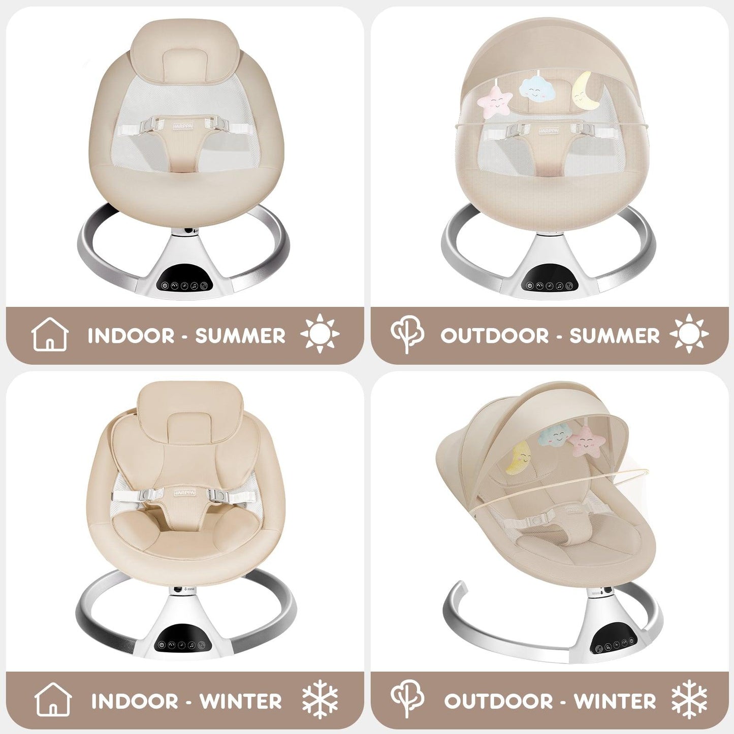 Weddell | Electric Baby Swing