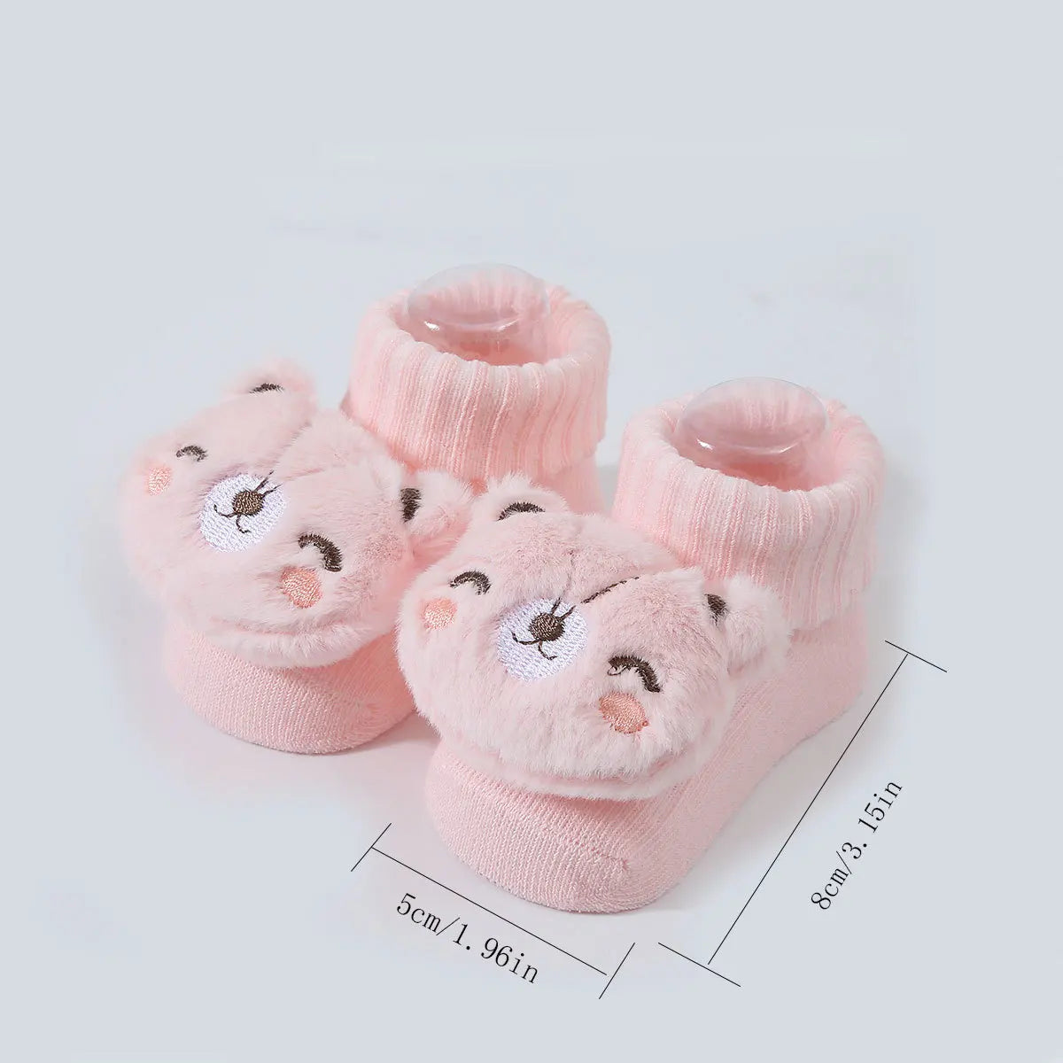 Cartoon Baby Socks – Soft Cotton 0-6M for Boys & Girls