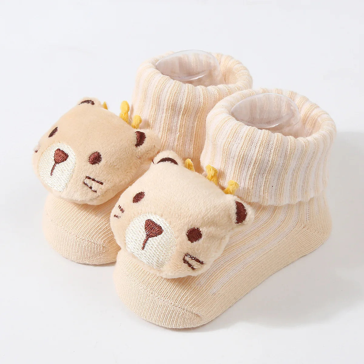 Cartoon Baby Socks – Soft Cotton 0-6M for Boys & Girls