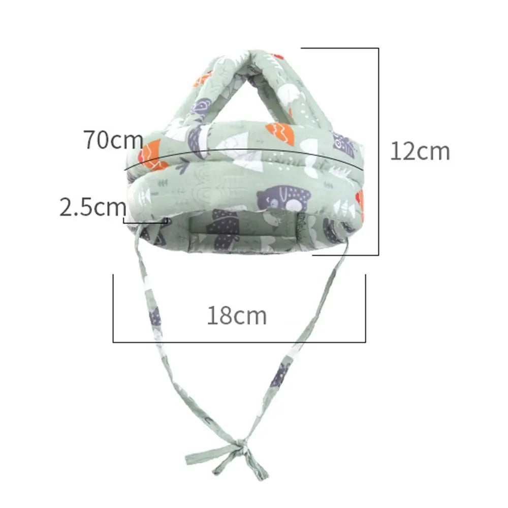 Baby Safety Helmet – Soft Adjustable Anti-Collision Toddler Cap