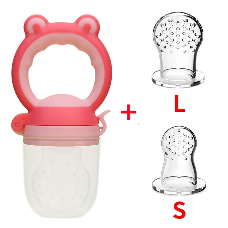 Introducing the Adorable Frog Design Silicone Baby Food Feeder – Perfect for Infants to Explore Healthy Eating!