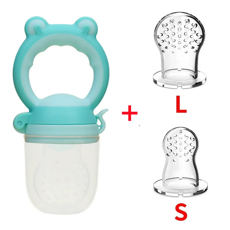 Introducing the Adorable Frog Design Silicone Baby Food Feeder – Perfect for Infants to Explore Healthy Eating!