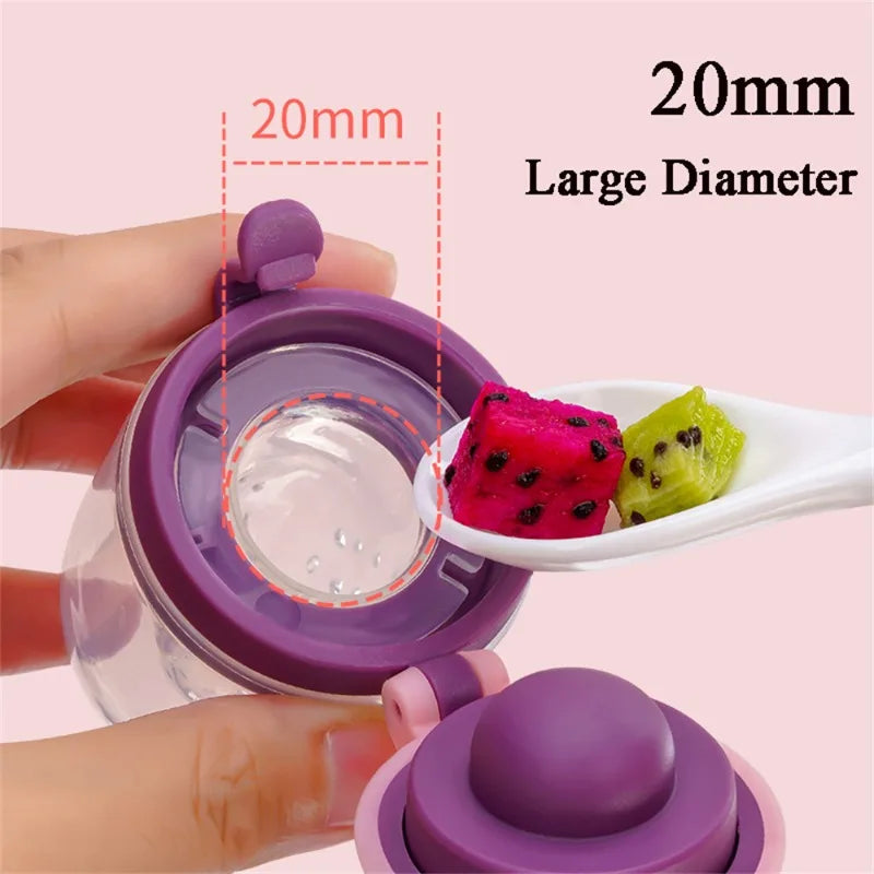 Introducing the Adorable Frog Design Silicone Baby Food Feeder – Perfect for Infants to Explore Healthy Eating!