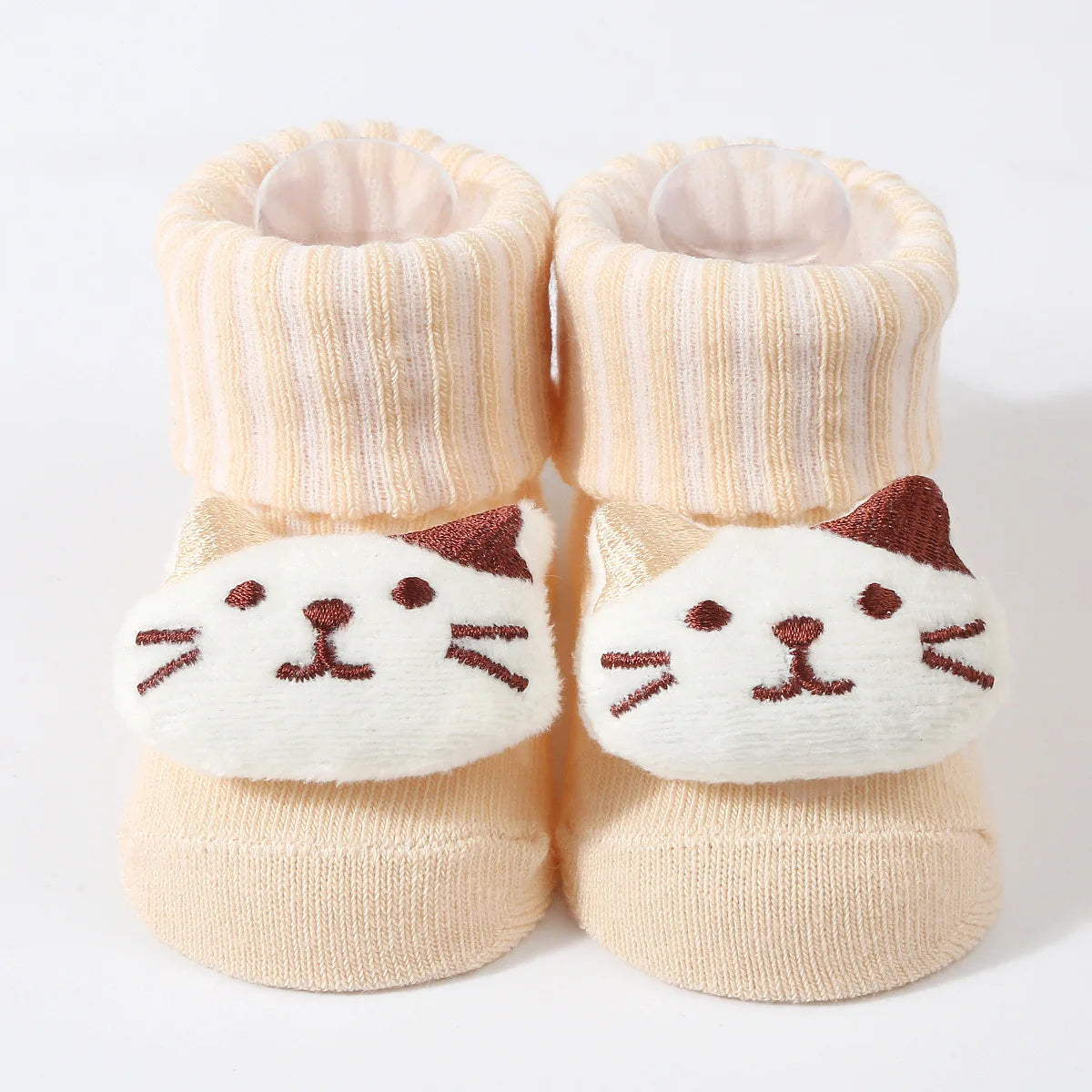 Cartoon Baby Socks – Soft Cotton 0-6M for Boys & Girls
