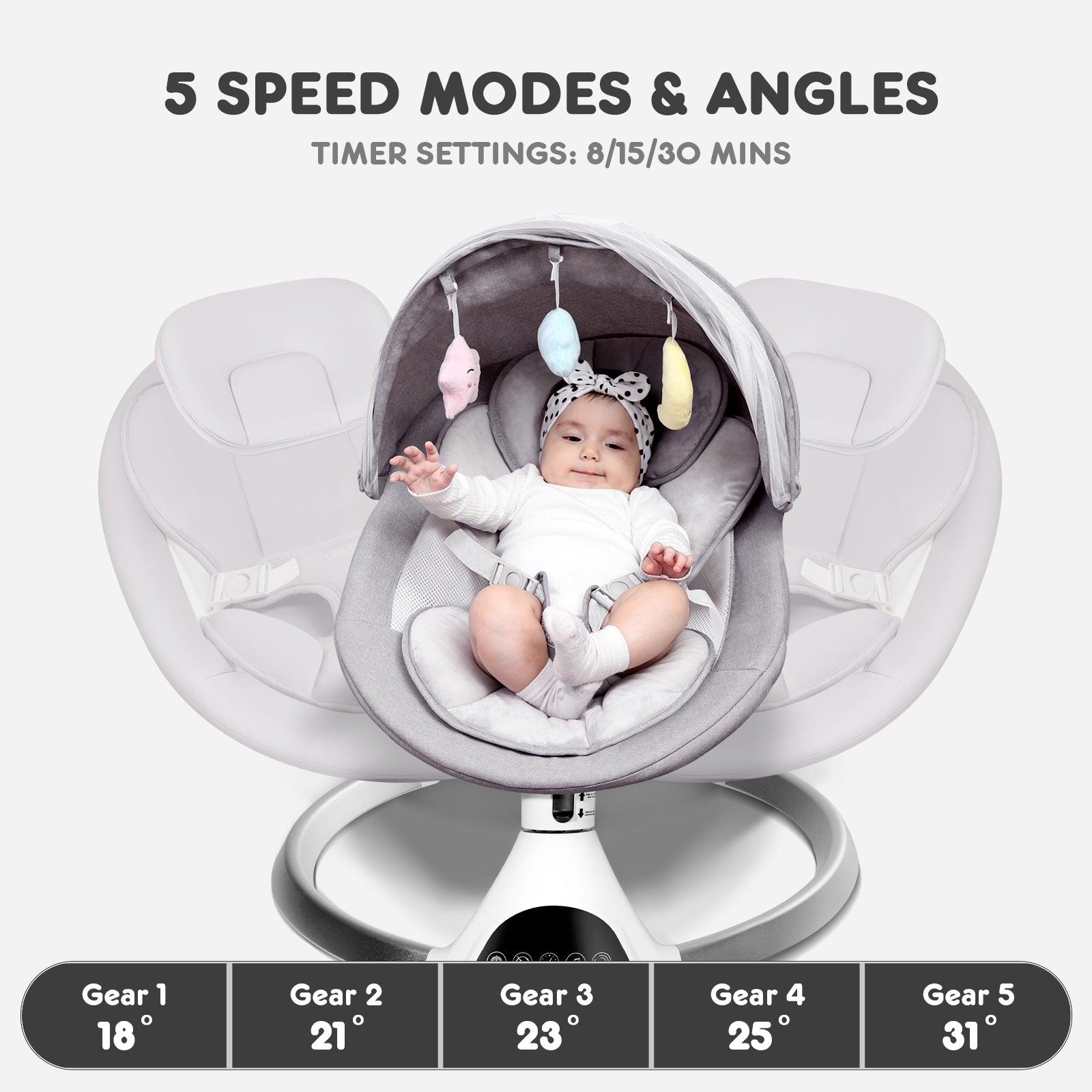 Weddell | Electric Baby Swing