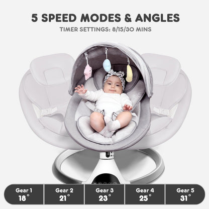 Weddell | Electric Baby Swing