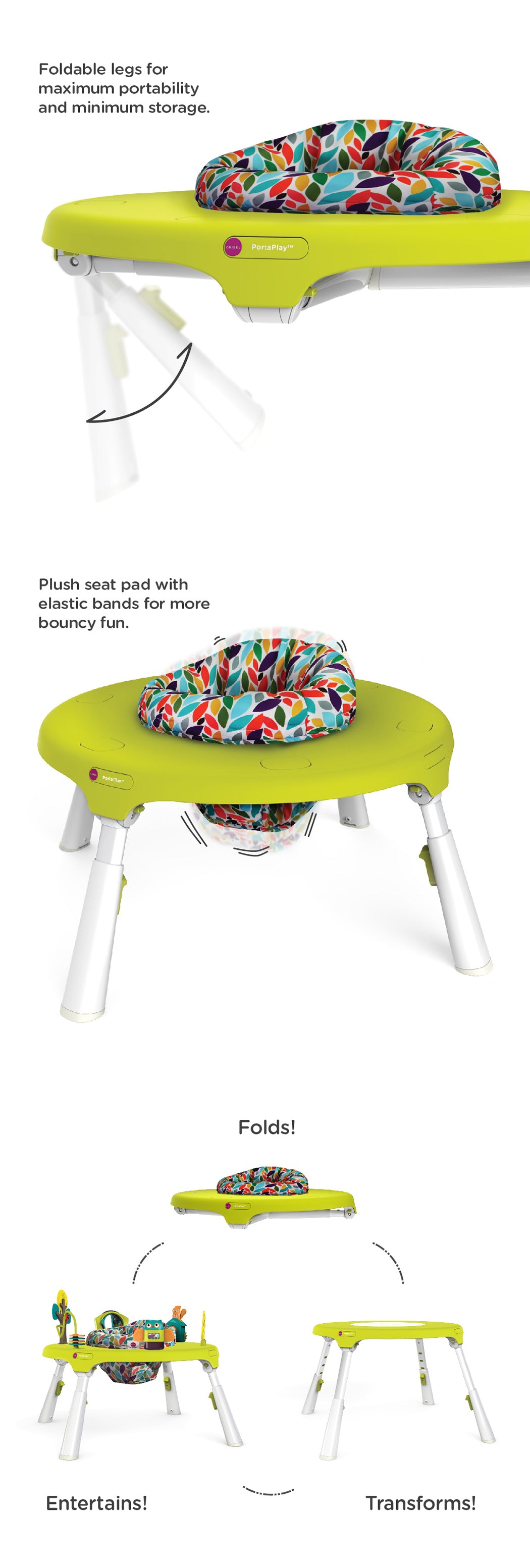 Oribel Portaplay Forest Friends Activity Center