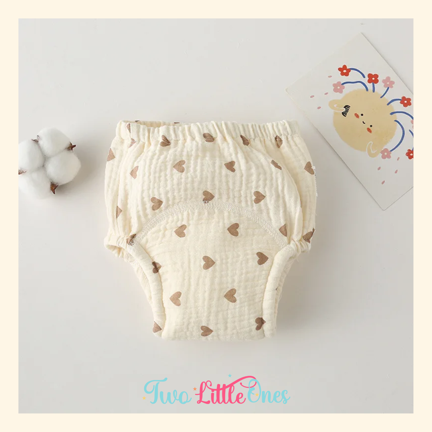 HappyBum Gauze Pants - Reusable Diaper 