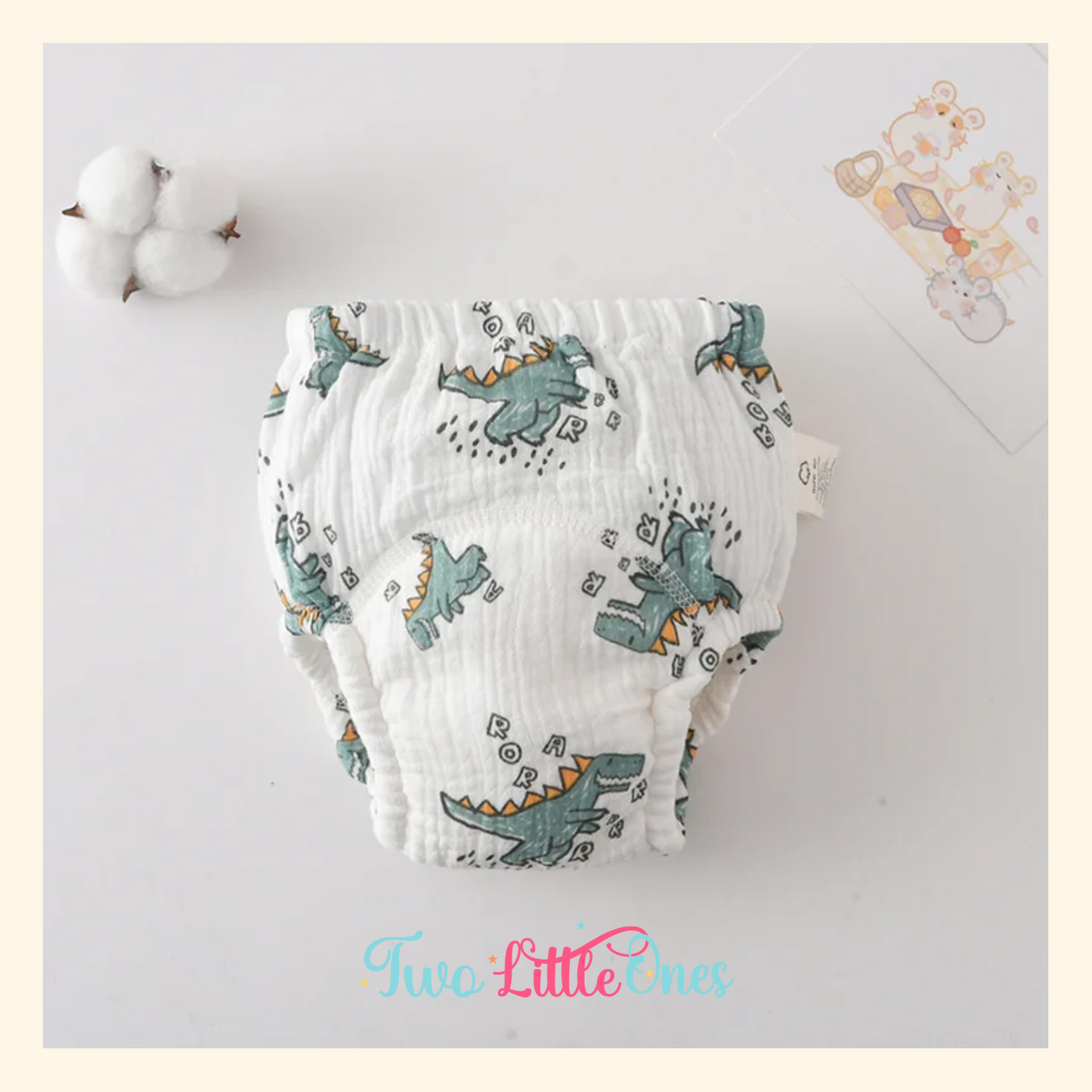 HappyBum Gauze Pants - Reusable Diaper 