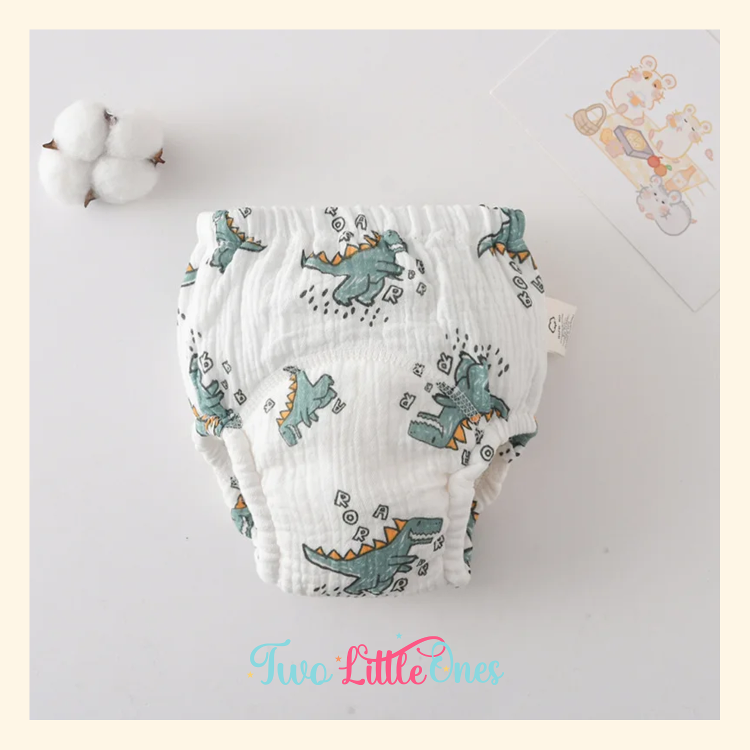 HappyBum Gauze Pants - Reusable Diaper 
