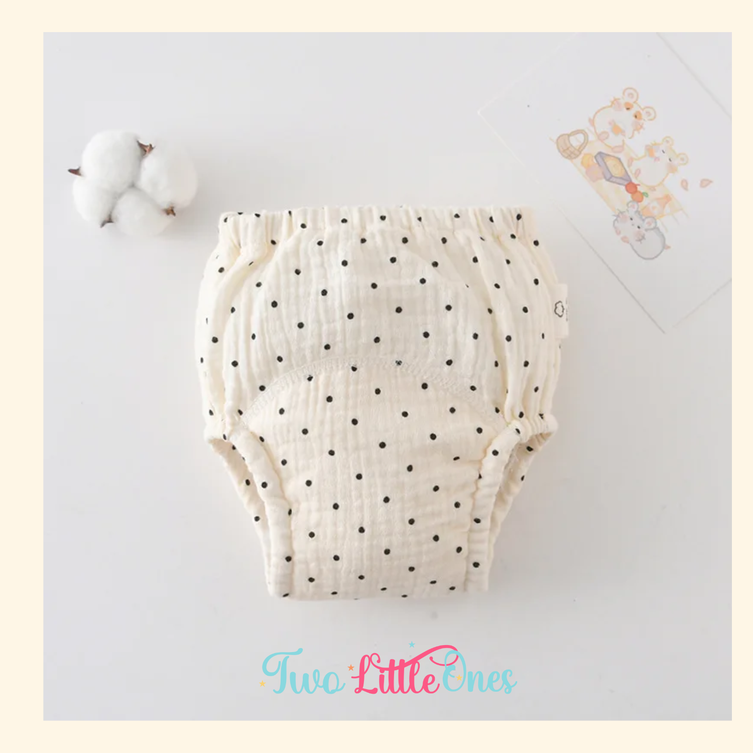 HappyBum Gauze Pants - Reusable Diaper 