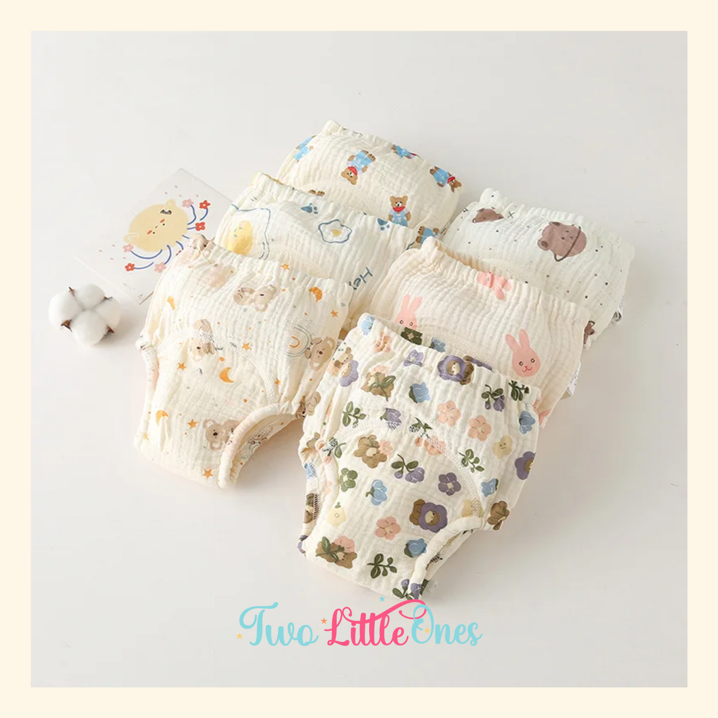 HappyBum Gauze Pants - Reusable Diaper 