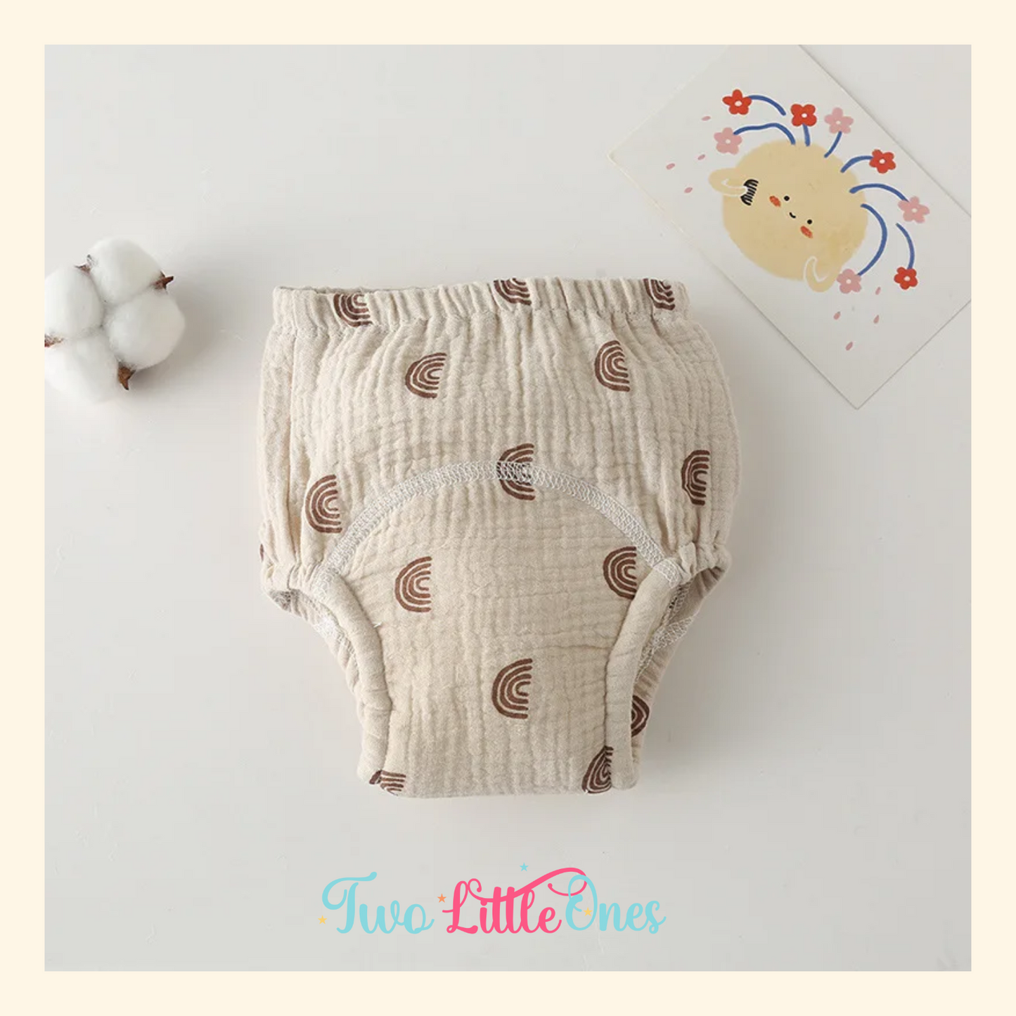 HappyBum Gauze Pants - Reusable Diaper 