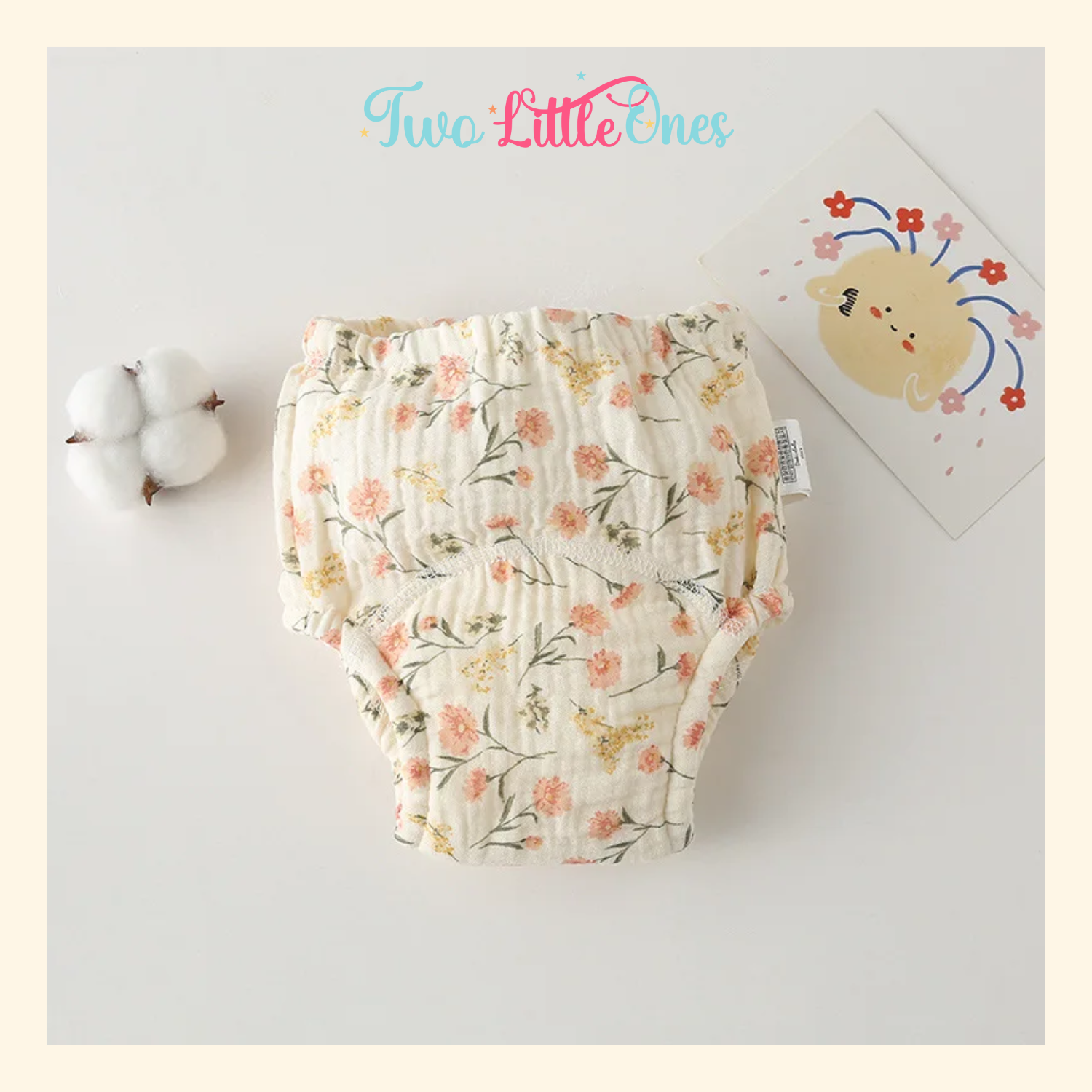 HappyBum Gauze Pants - Reusable Diaper 