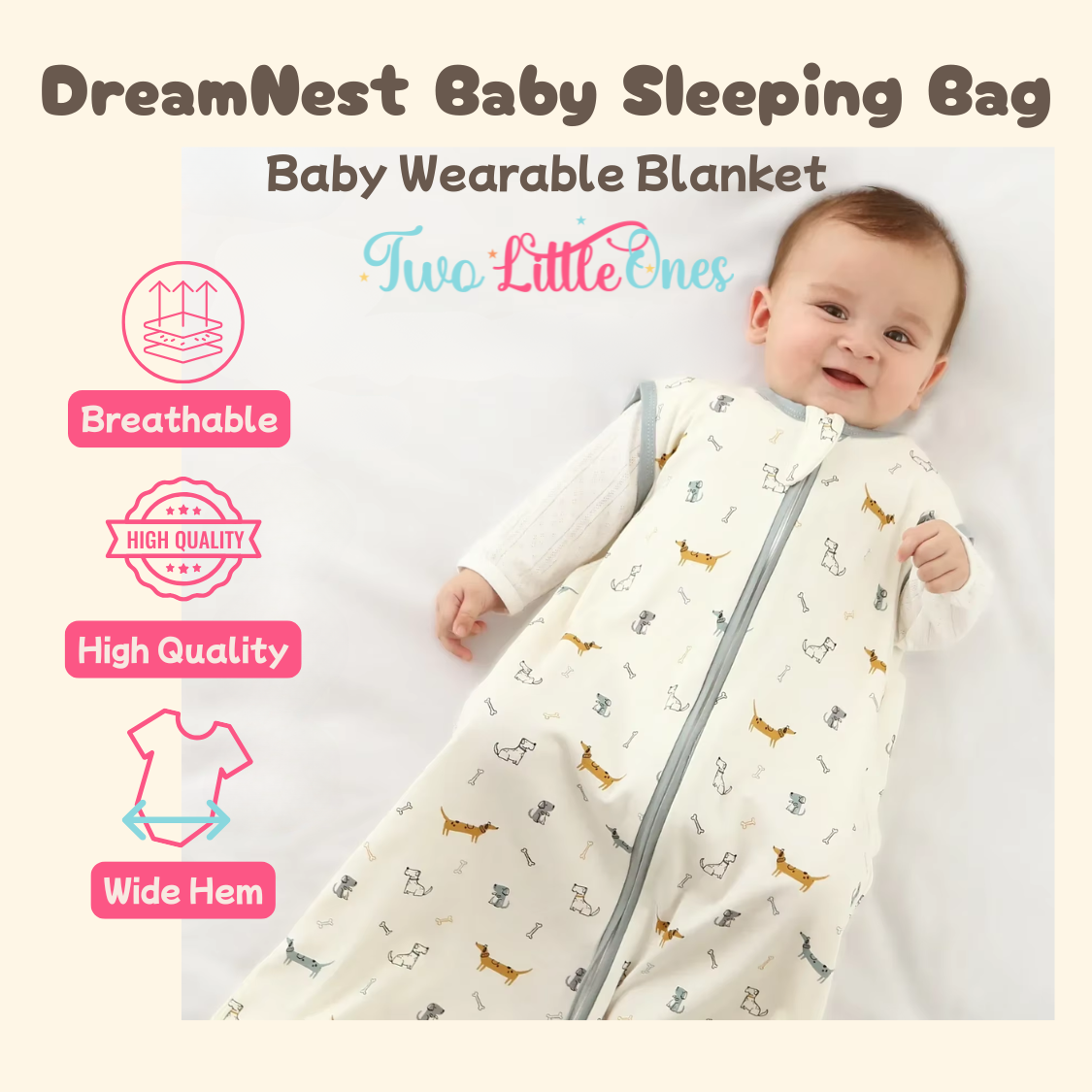 DreamNest Baby Sleeping Bag