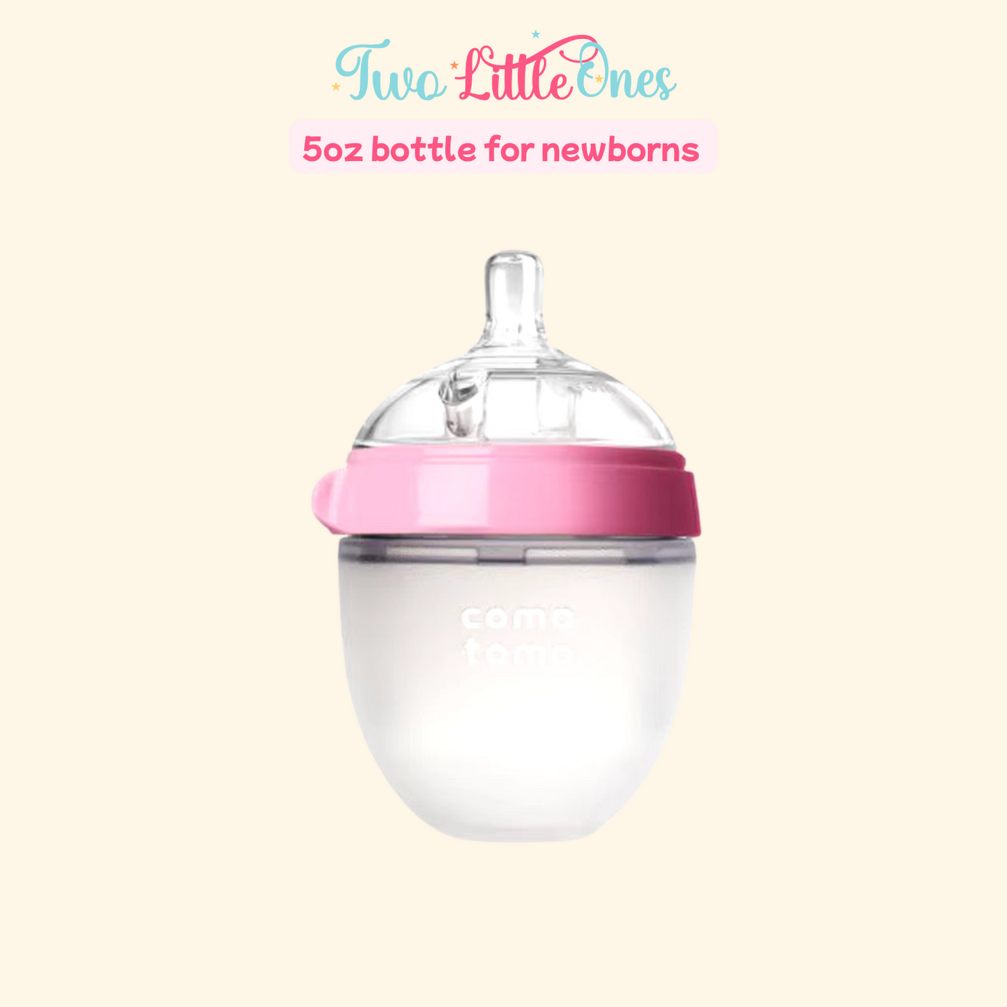 Silicone Baby Bottles (2-Pack) - SnuggleSip