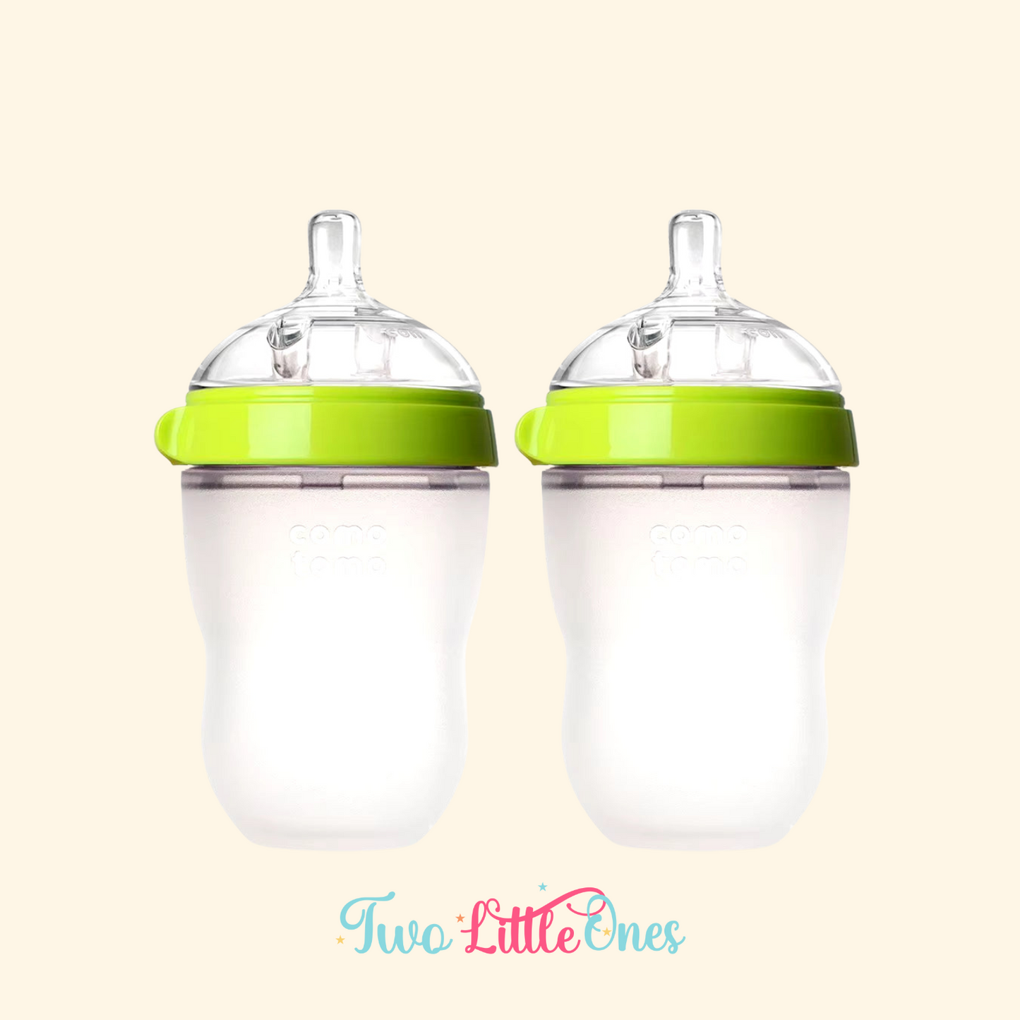 Silicone Baby Bottles (2-Pack) - SnuggleSip