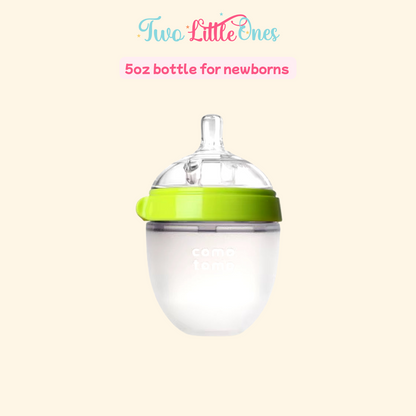 Silicone Baby Bottles (2-Pack) - SnuggleSip
