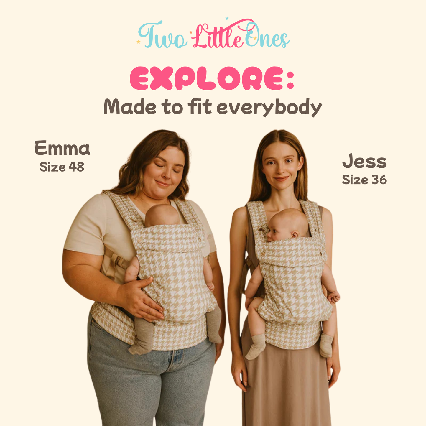 Baby Carrier Wrap – Adjustable Sling Backpack for Newborns & Toddlers