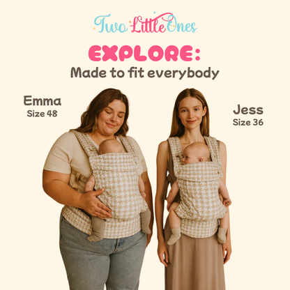 Baby Carrier Wrap – Adjustable Sling Backpack for Newborns & Toddlers