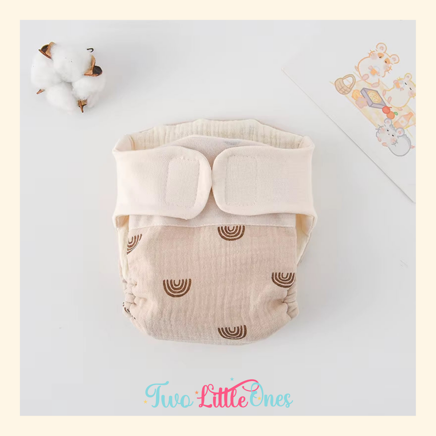 HappyBum Reusable Taped Diaper 