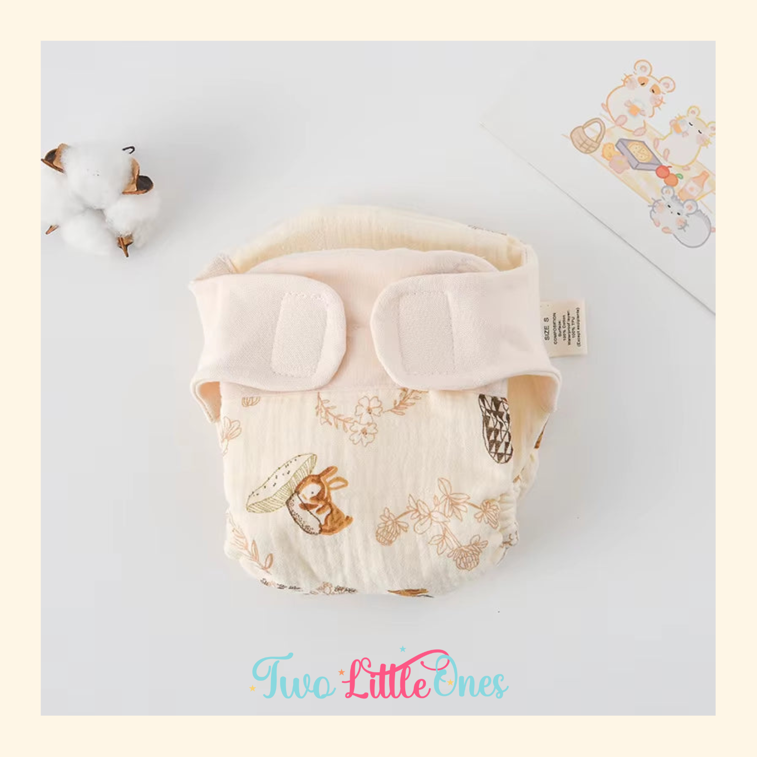 HappyBum Reusable Taped Diaper 