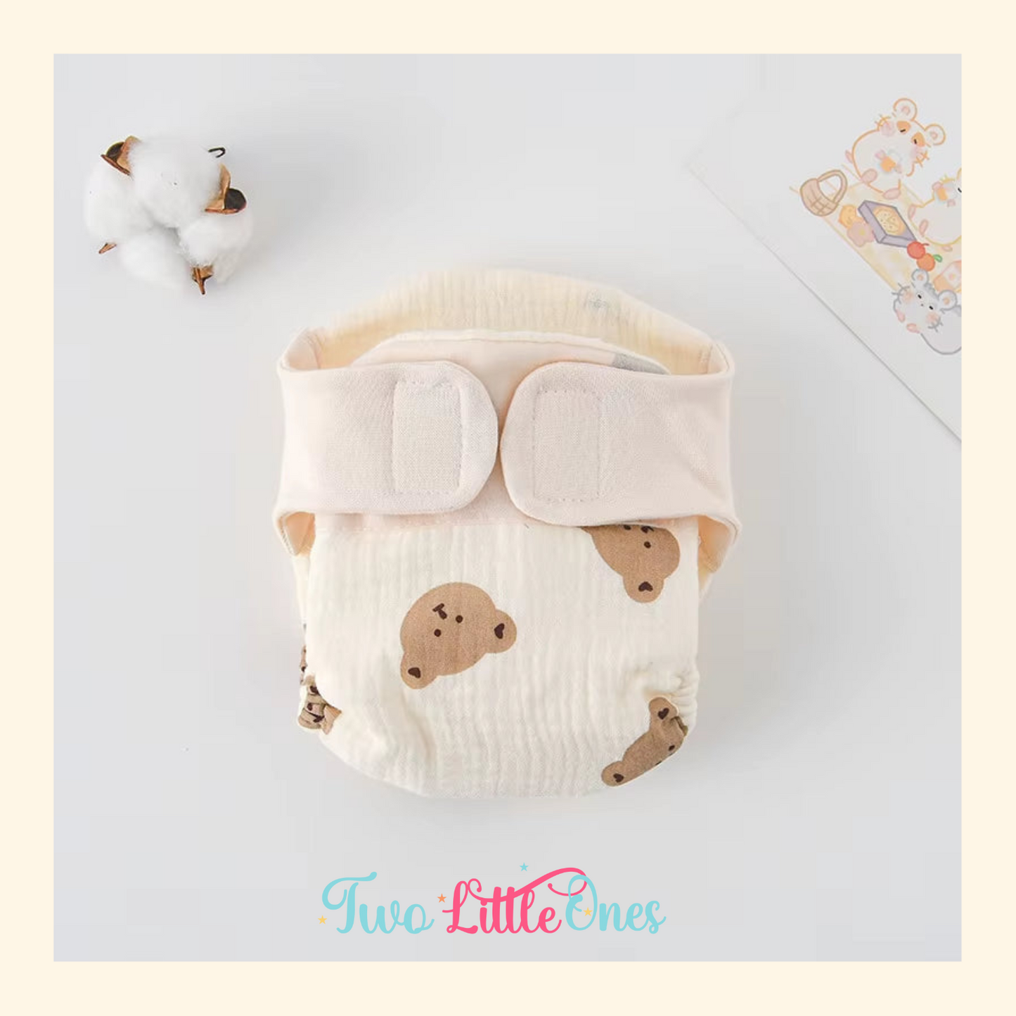 HappyBum Reusable Taped Diaper 