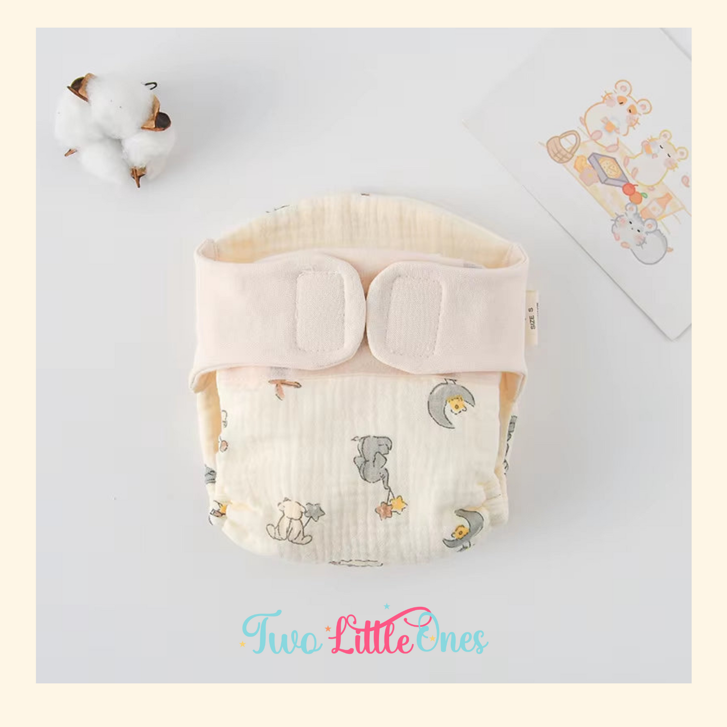 HappyBum Reusable Taped Diaper 