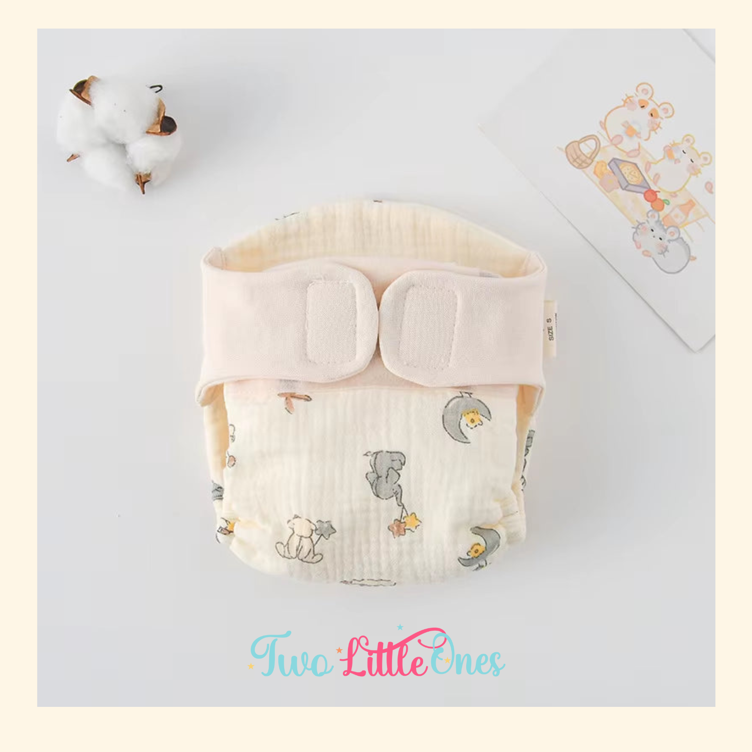 HappyBum Reusable Taped Diaper 