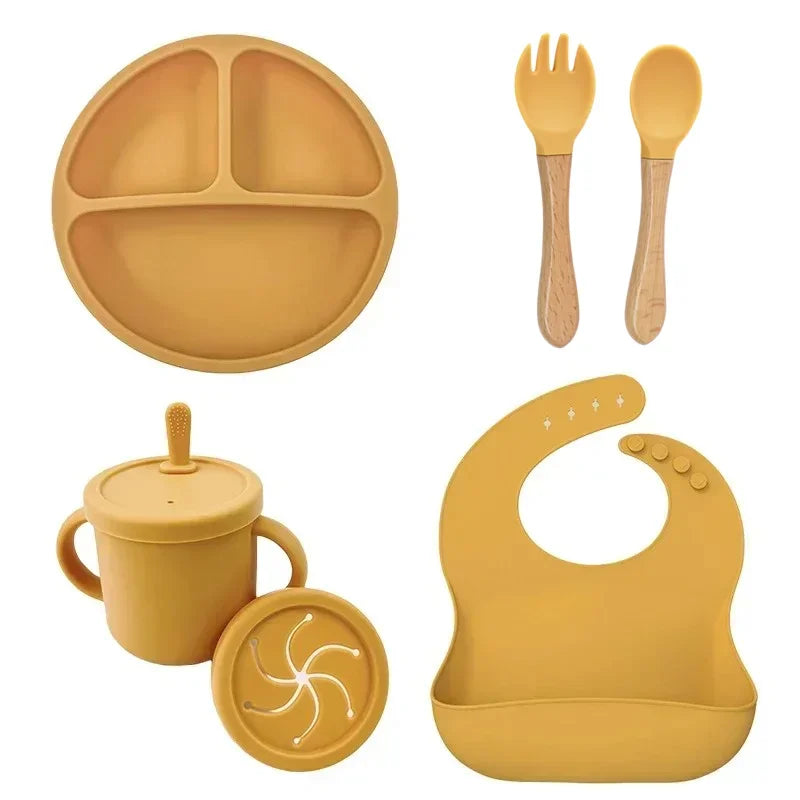 Silicone Baby Feeding Set - HappyMeal 