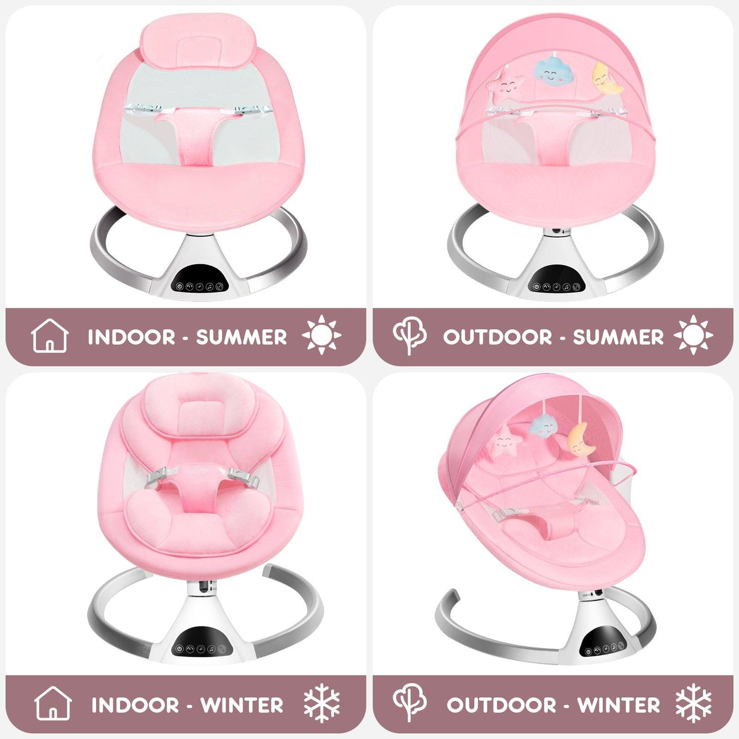 Weddell | Electric Baby Swing