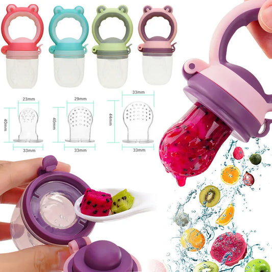 Introducing the Adorable Frog Design Silicone Baby Food Feeder – Perfect for Infants to Explore Healthy Eating!