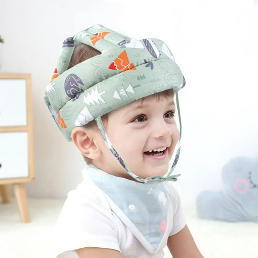 Baby Safety Helmet – Soft Adjustable Anti-Collision Toddler Cap