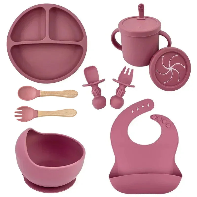 Silicone Baby Feeding Set - HappyMeal 