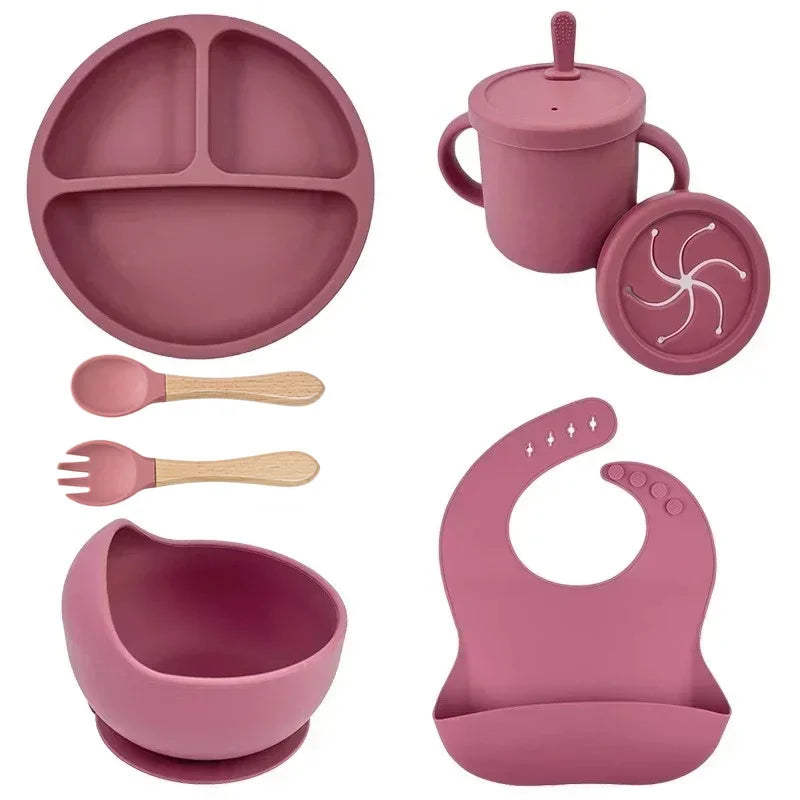 Silicone Baby Feeding Set - HappyMeal 