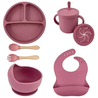 Silicone Baby Feeding Set - HappyMeal 