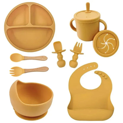 Silicone Baby Feeding Set - HappyMeal 