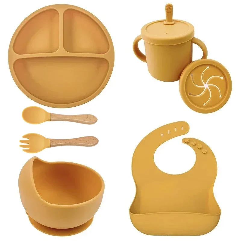 Silicone Baby Feeding Set - HappyMeal 